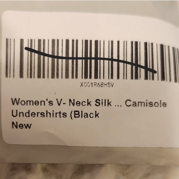 Women's Silk Sleepwear Cami Top - Picture 7 of 7